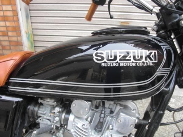 GS400★E2ライン★青メッキ★（GSX250E/GSX400E/GT380)