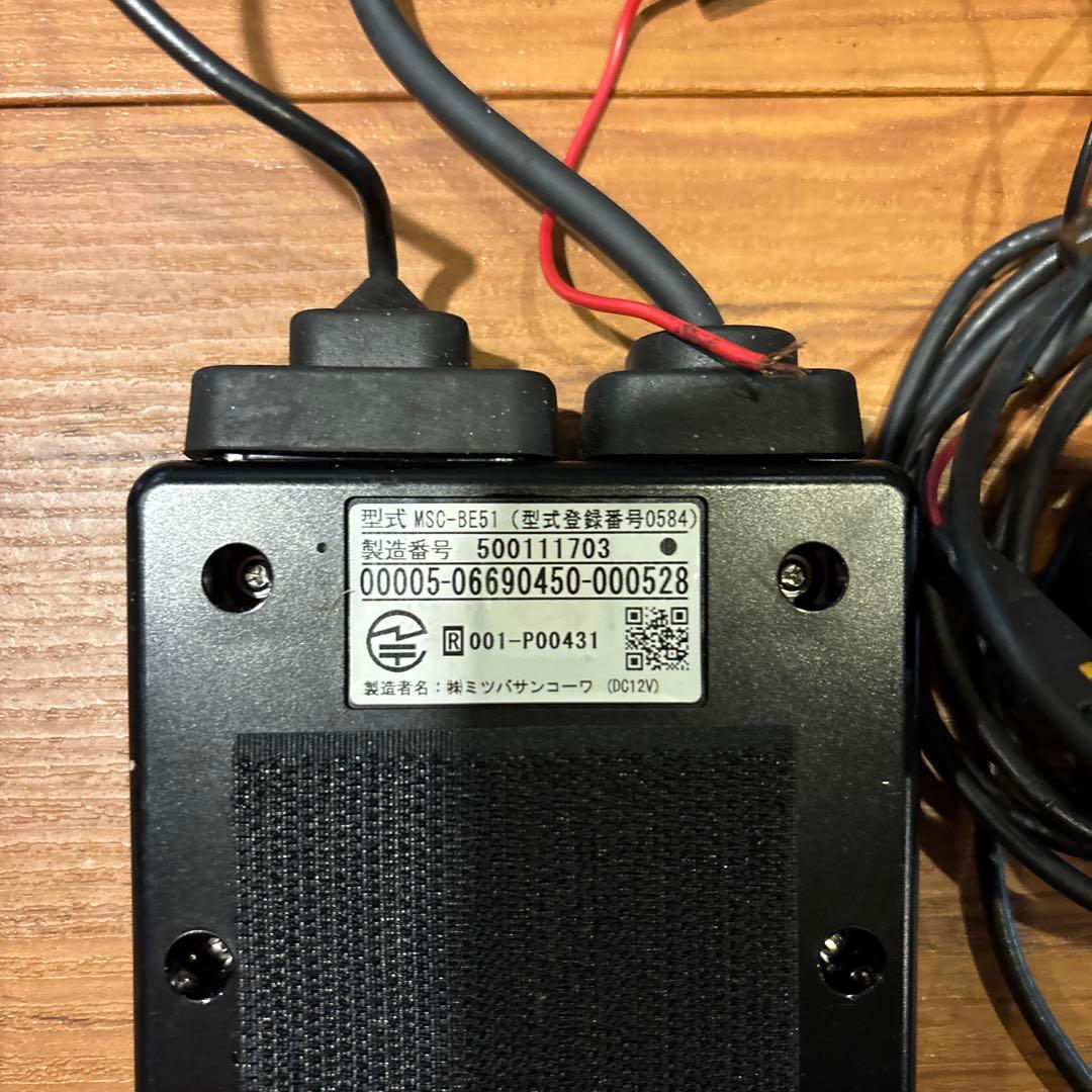 ミツバ　バイク用ETC BE51