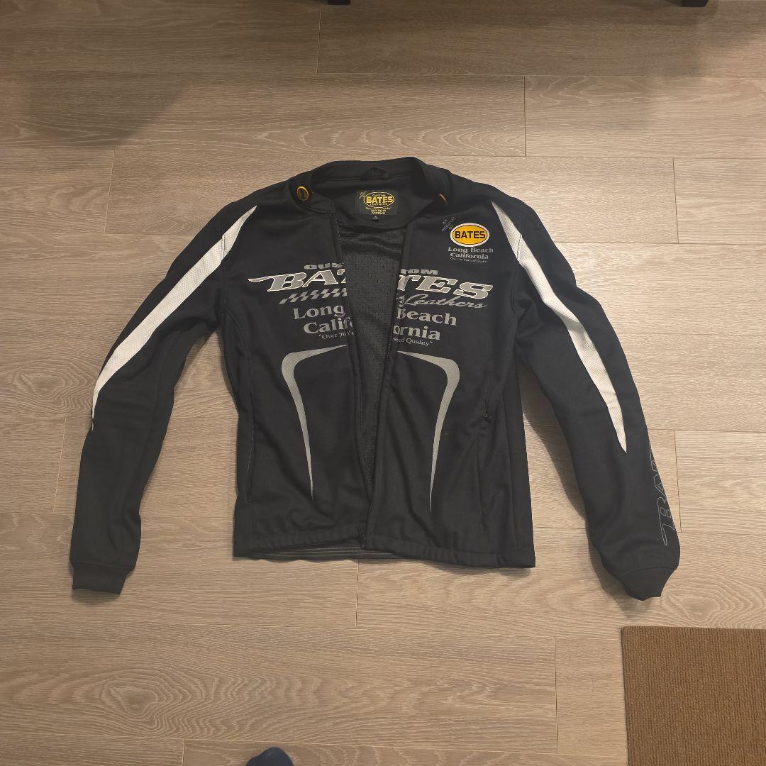 BATES ブラックジャケット メッシュライニング