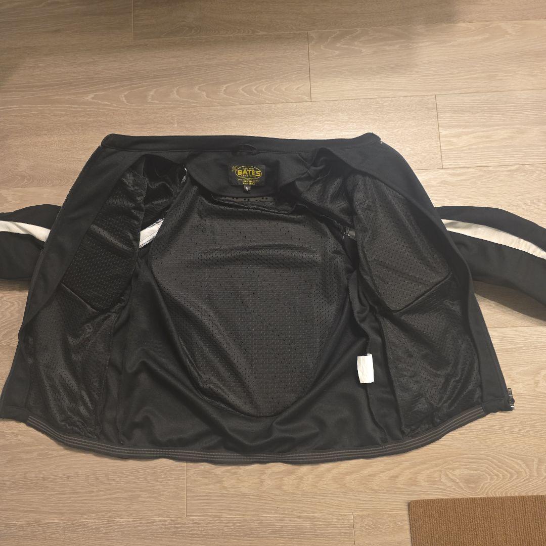 BATES ブラックジャケット メッシュライニング