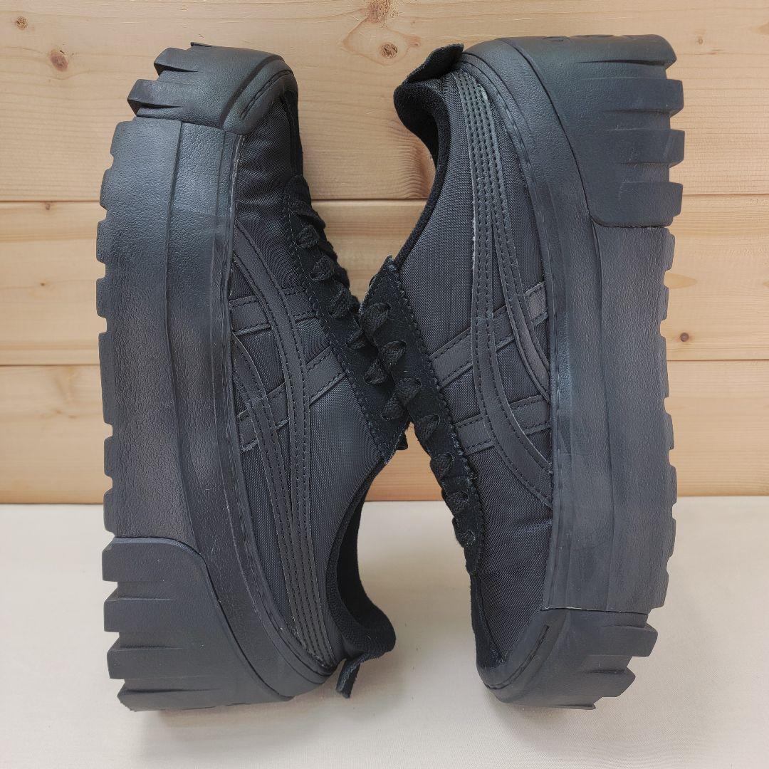 専用オニツカタイガー デレゲーション チャンク ブラック 24.5cm