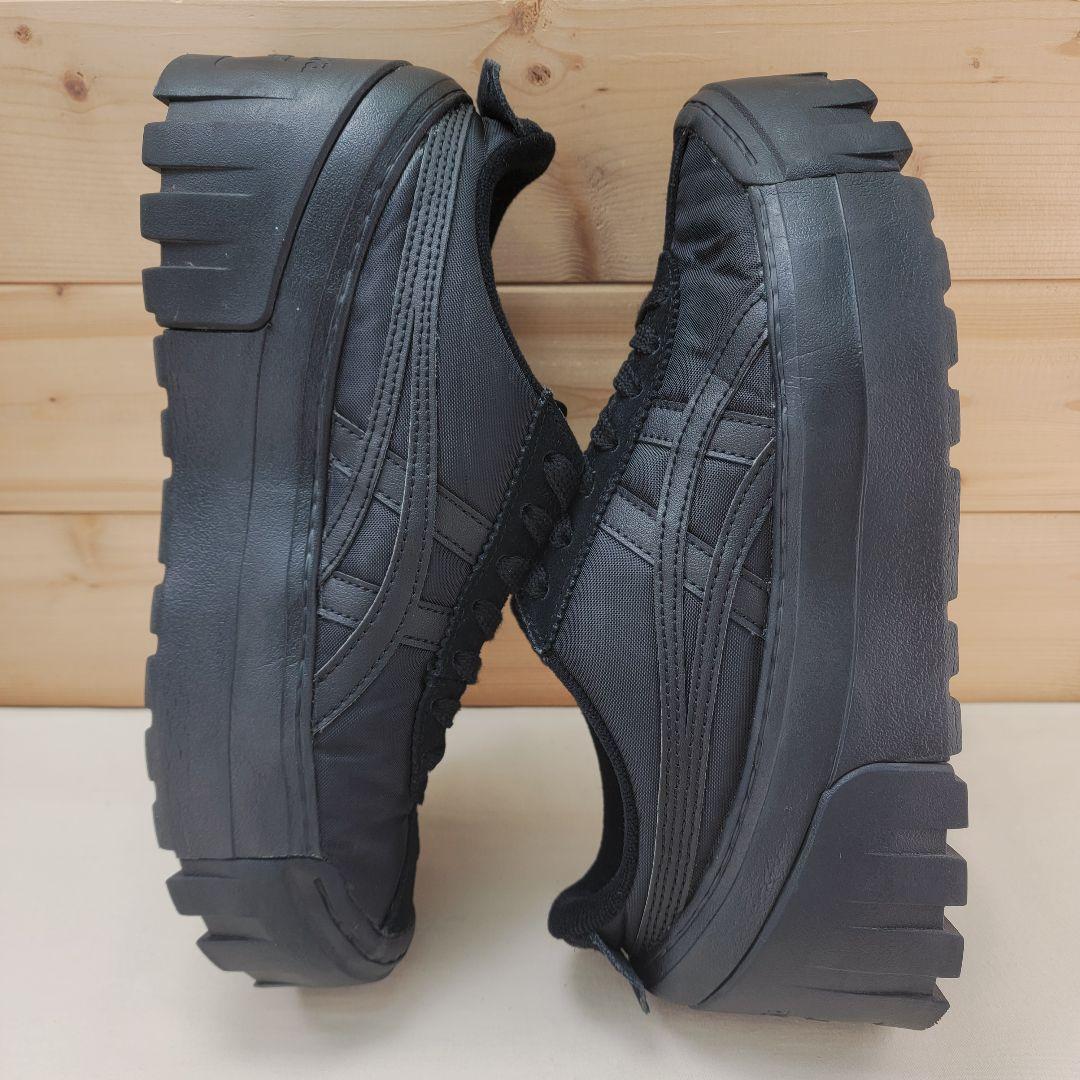 専用オニツカタイガー デレゲーション チャンク ブラック 24.5cm