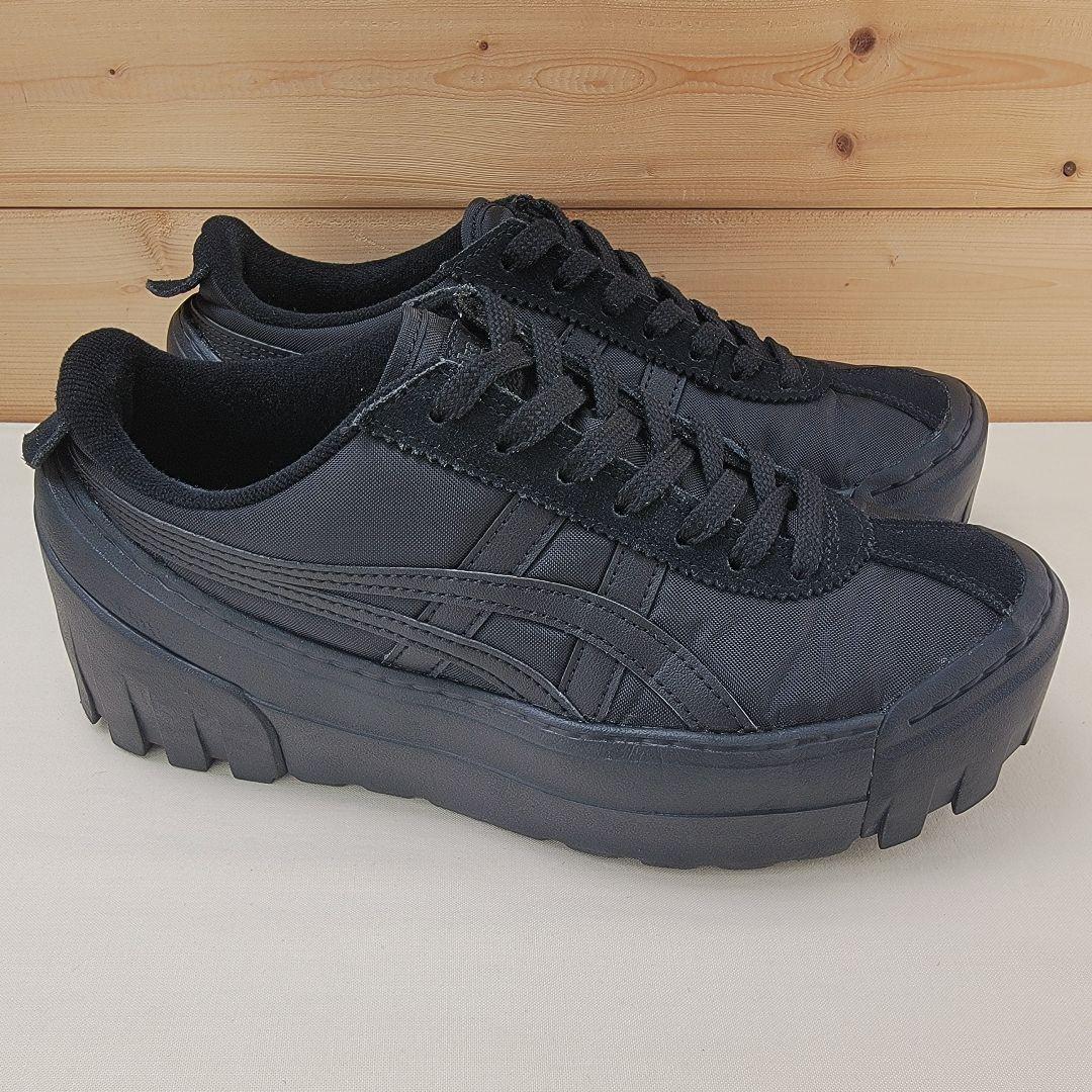 専用オニツカタイガー デレゲーション チャンク ブラック 24.5cm