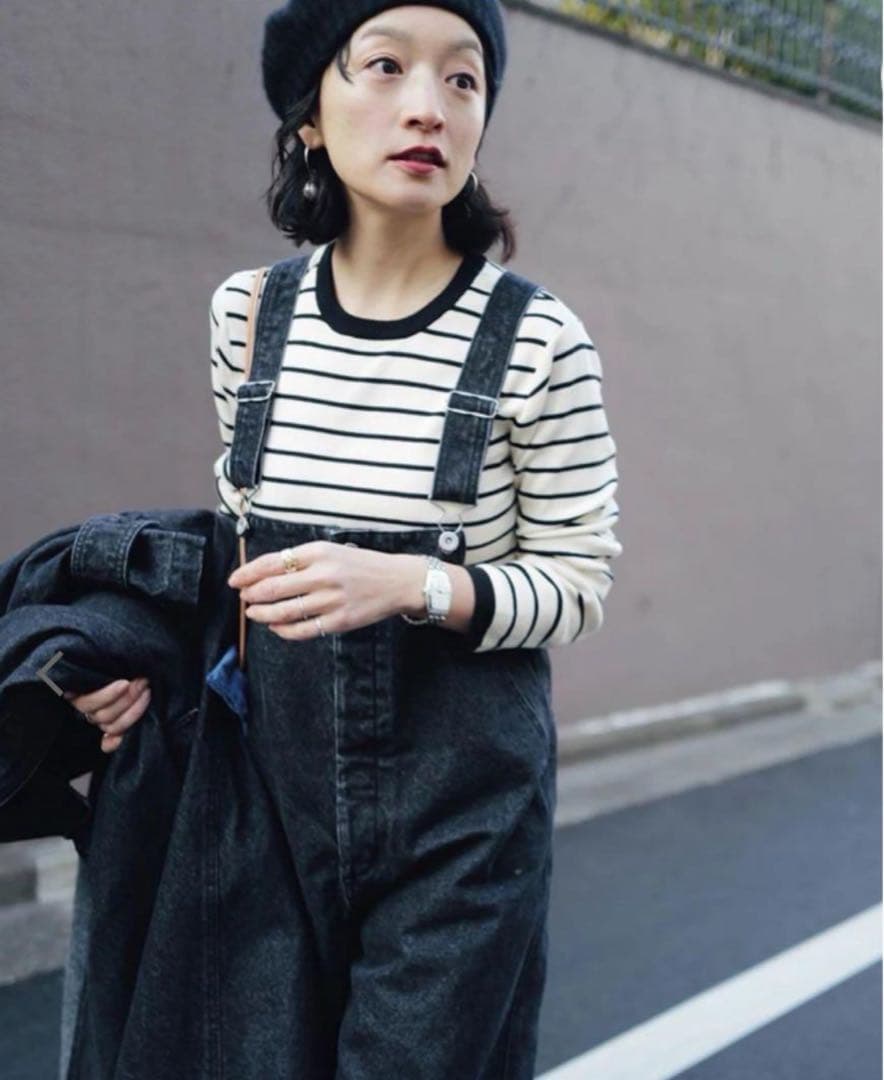 naoさま専用　oblekt 高山都さんコラボ　デニムオーバーオール　サロペット