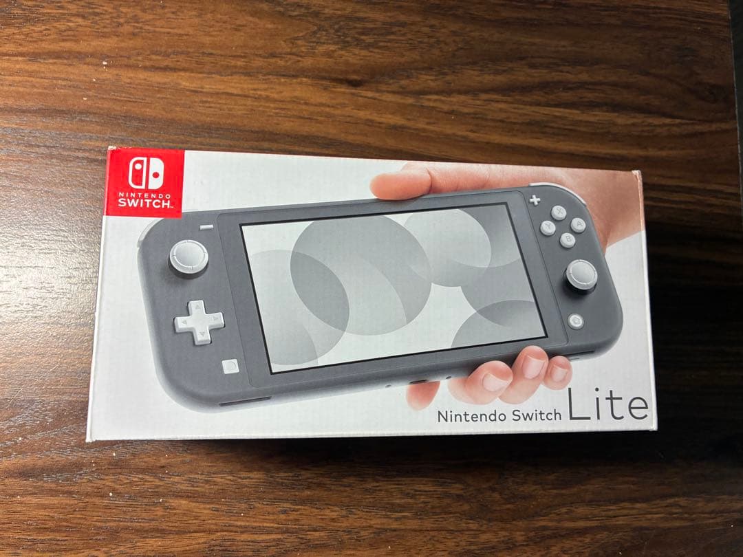 Nintendo Switch Lite グレー　本体+液晶フィルム（新品）