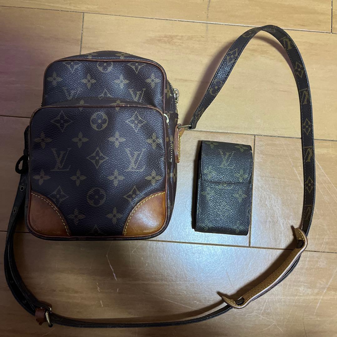 Louis Vuitton モノグラムショルダーバッグ ルイヴィトン煙草ケース