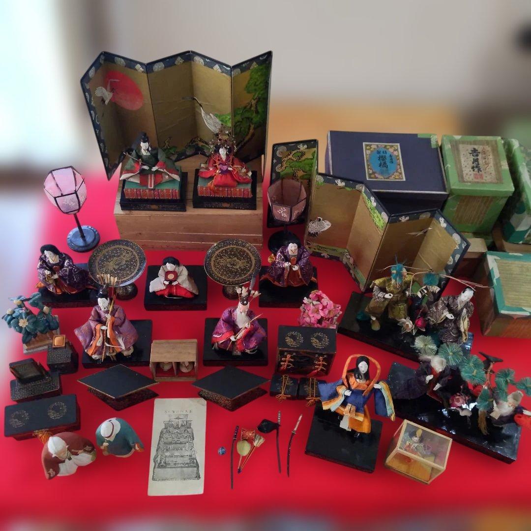 雛人形 昭和レトロ 昭和初期