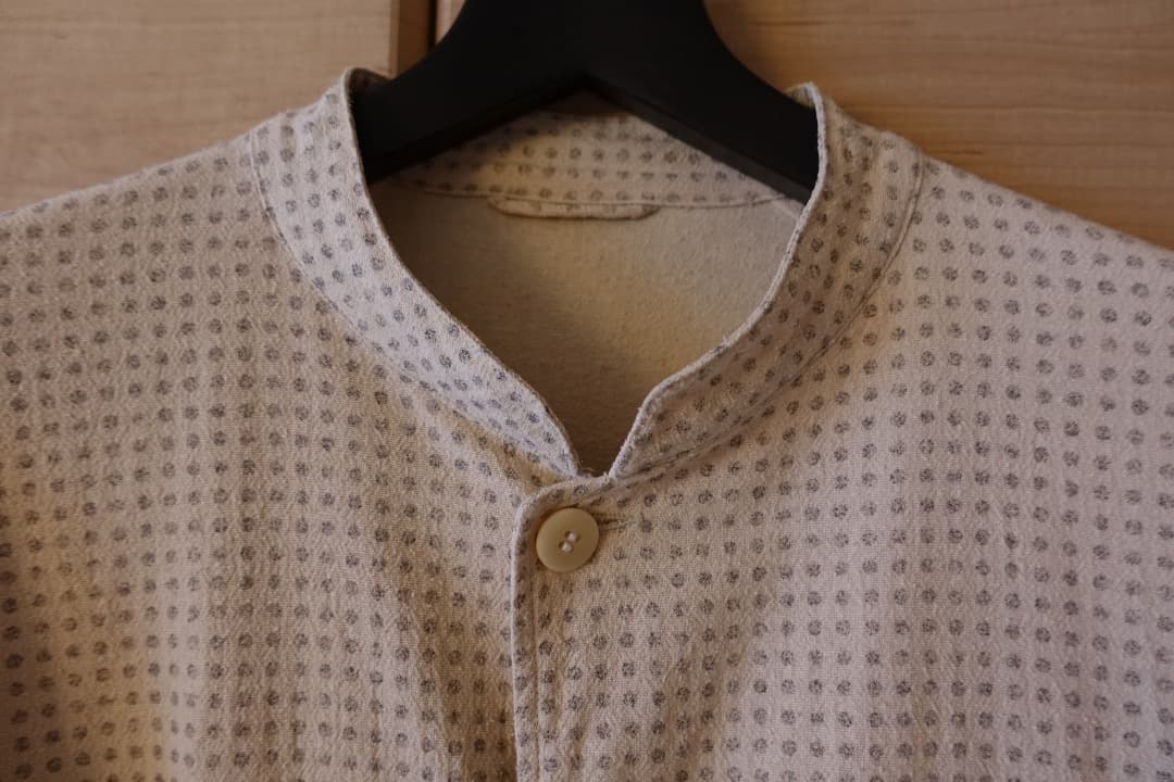 comoli S/C ドットスタンドカラージャケット サイズ2