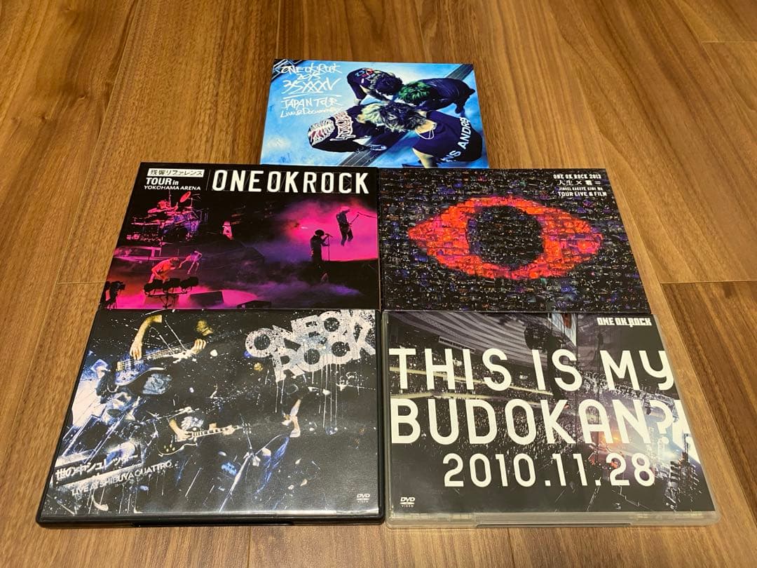 ONE OK ROCK ワンオクロック ライブDVD 5本セット　※バラ売り可