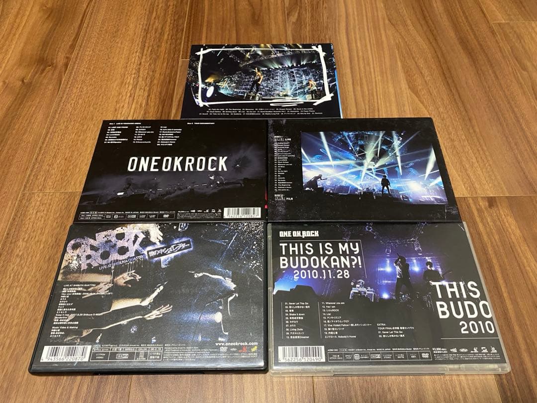 ONE OK ROCK ワンオクロック ライブDVD 5本セット　※バラ売り可