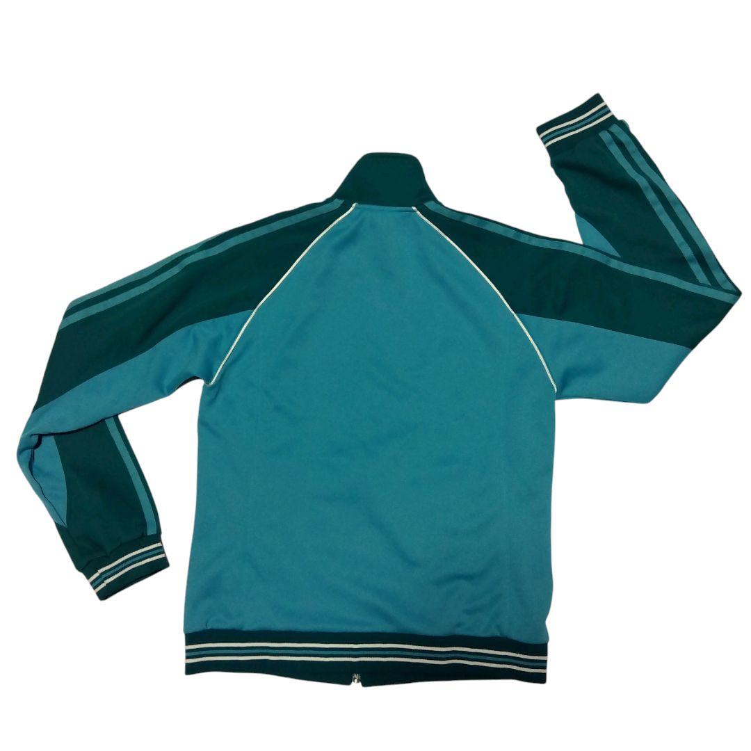 00s adidas 刺繍 トラックジャケット デカロゴ リンガー あのちゃん