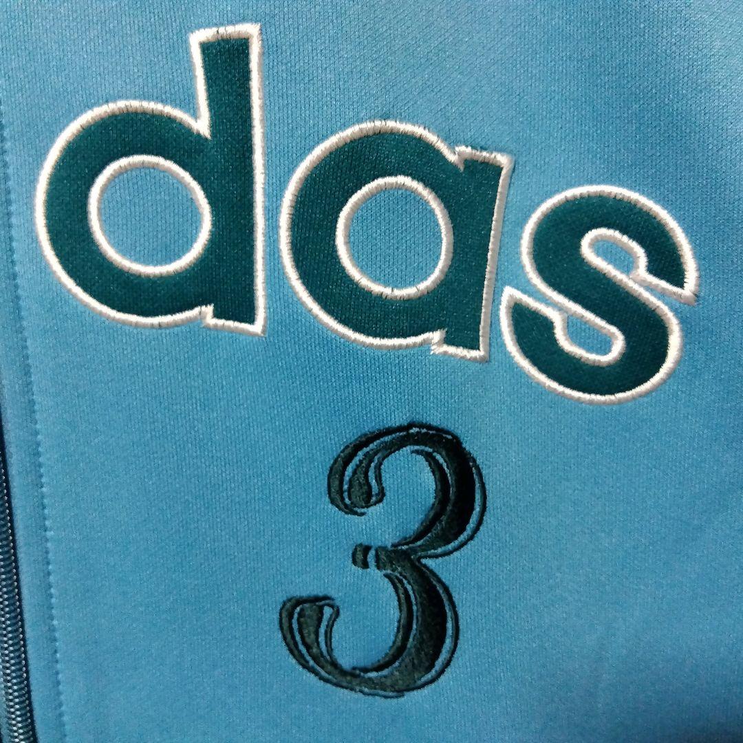 00s adidas 刺繍 トラックジャケット デカロゴ リンガー あのちゃん