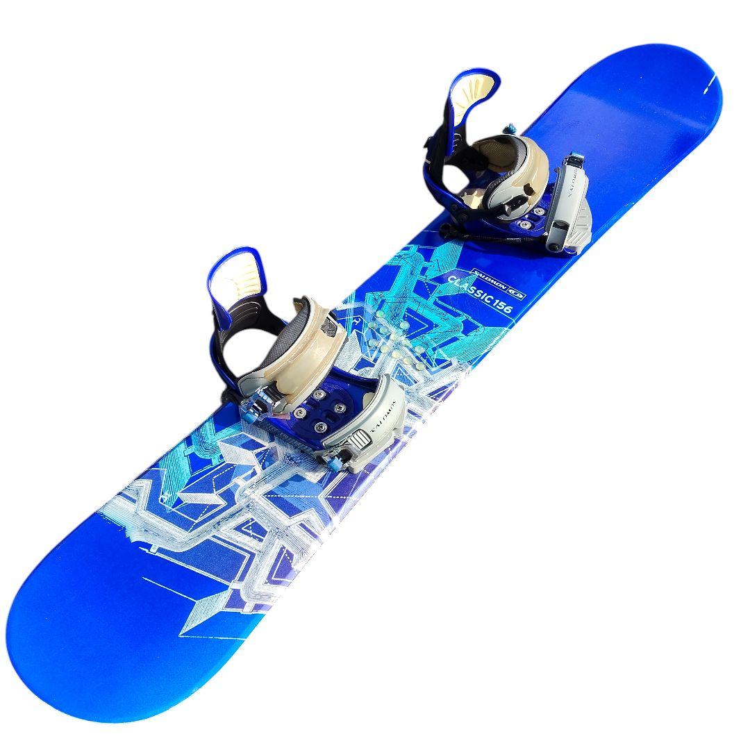 2点セット SALOMON 155cm スノーボード FLUX バイン付