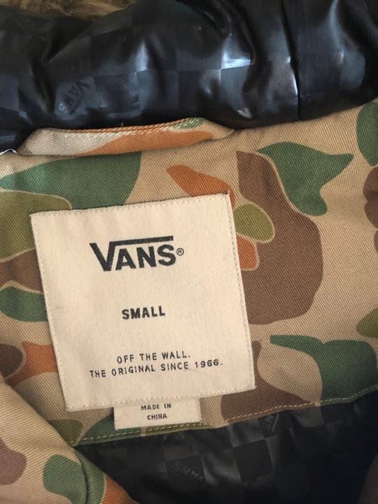 VANS バンズ　N-3B ダウン ジャケット