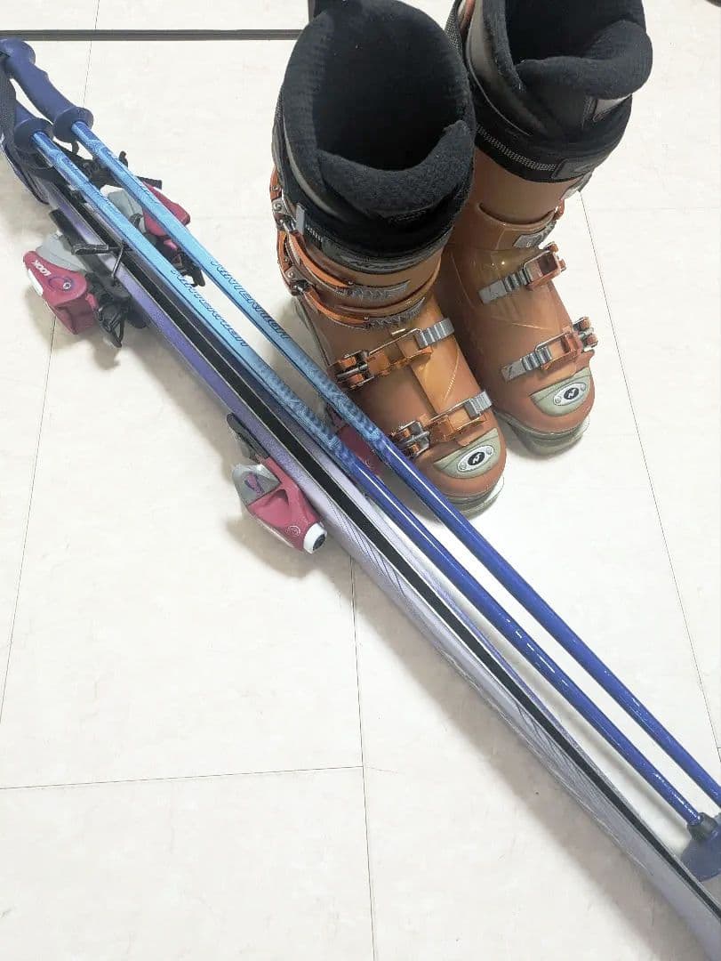 NORDICA KAZAMA スキー板 スキーポール スキーブーツ セット