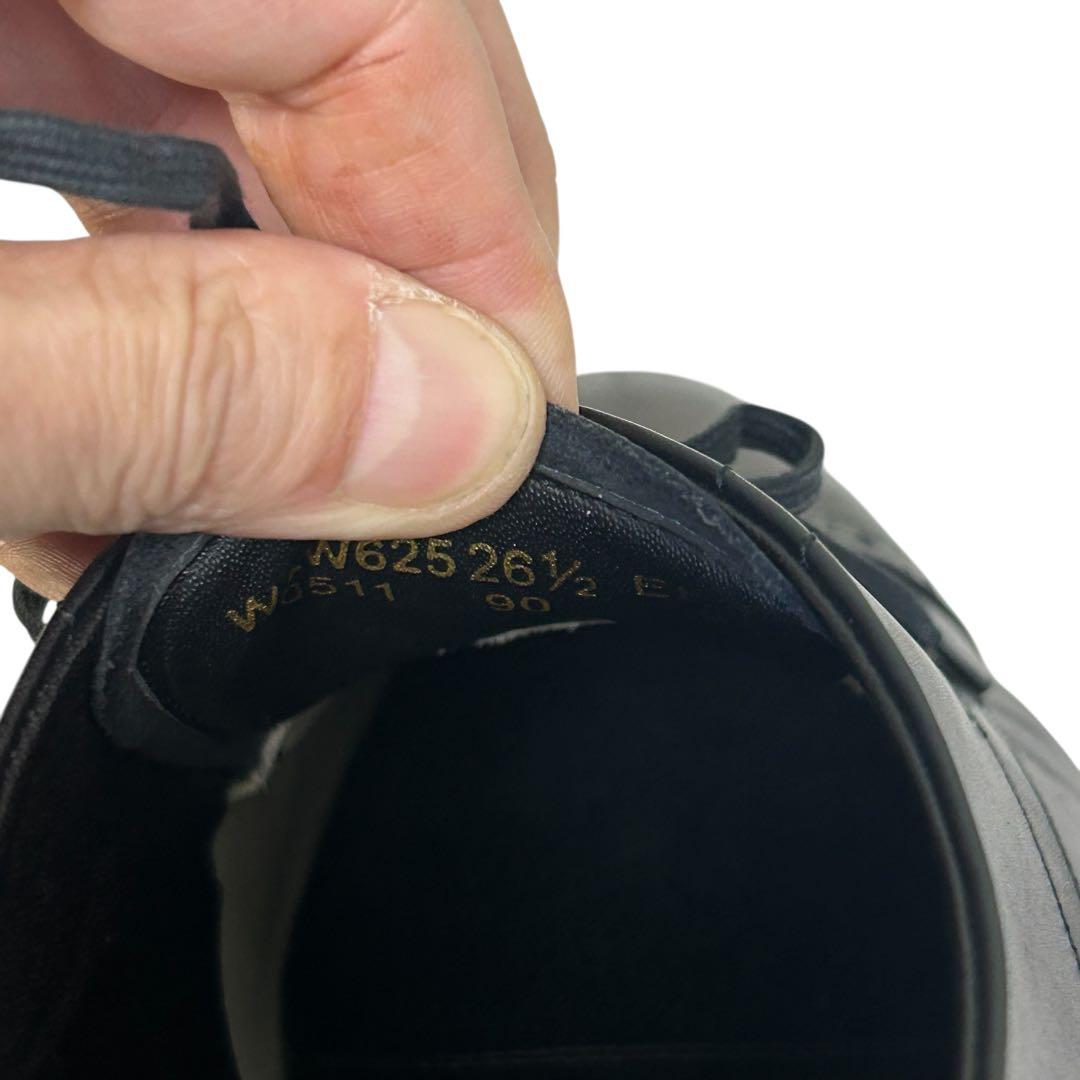 新品 人気アシックスランウォーク ストレートチップ ブラック 26.5cm