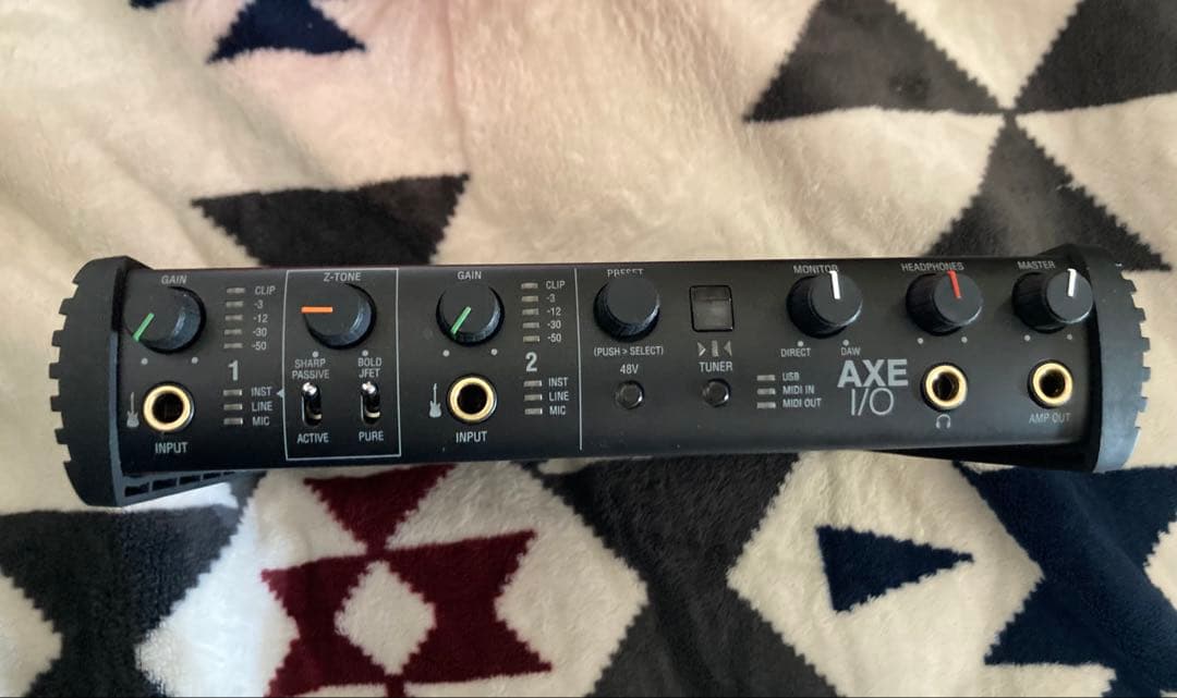 AXE I/O オーディオインターフェイス