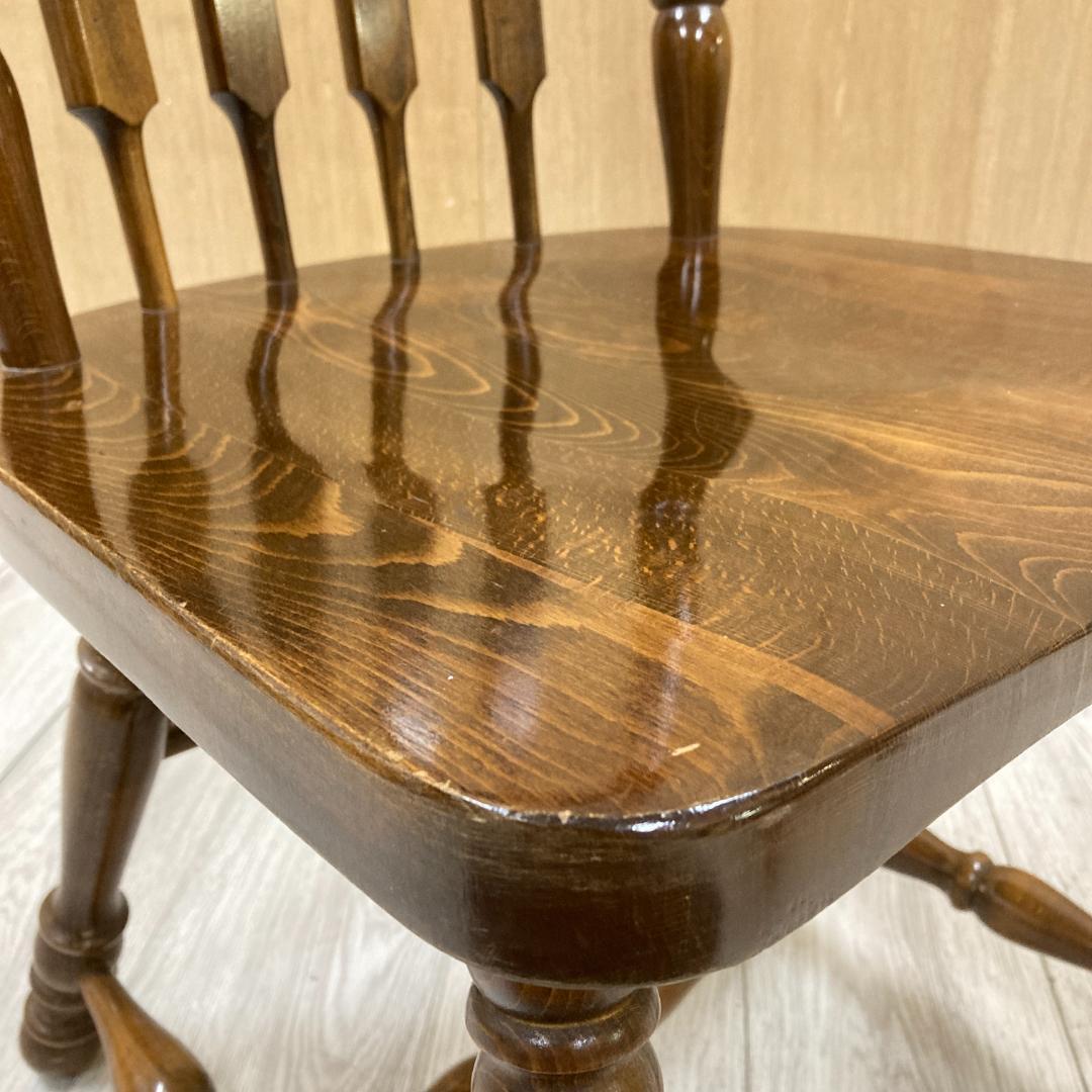 【柏木工】オールド　ウィンザーチェア　ダイニングチェア　２脚　椅子　ヴィンテージ