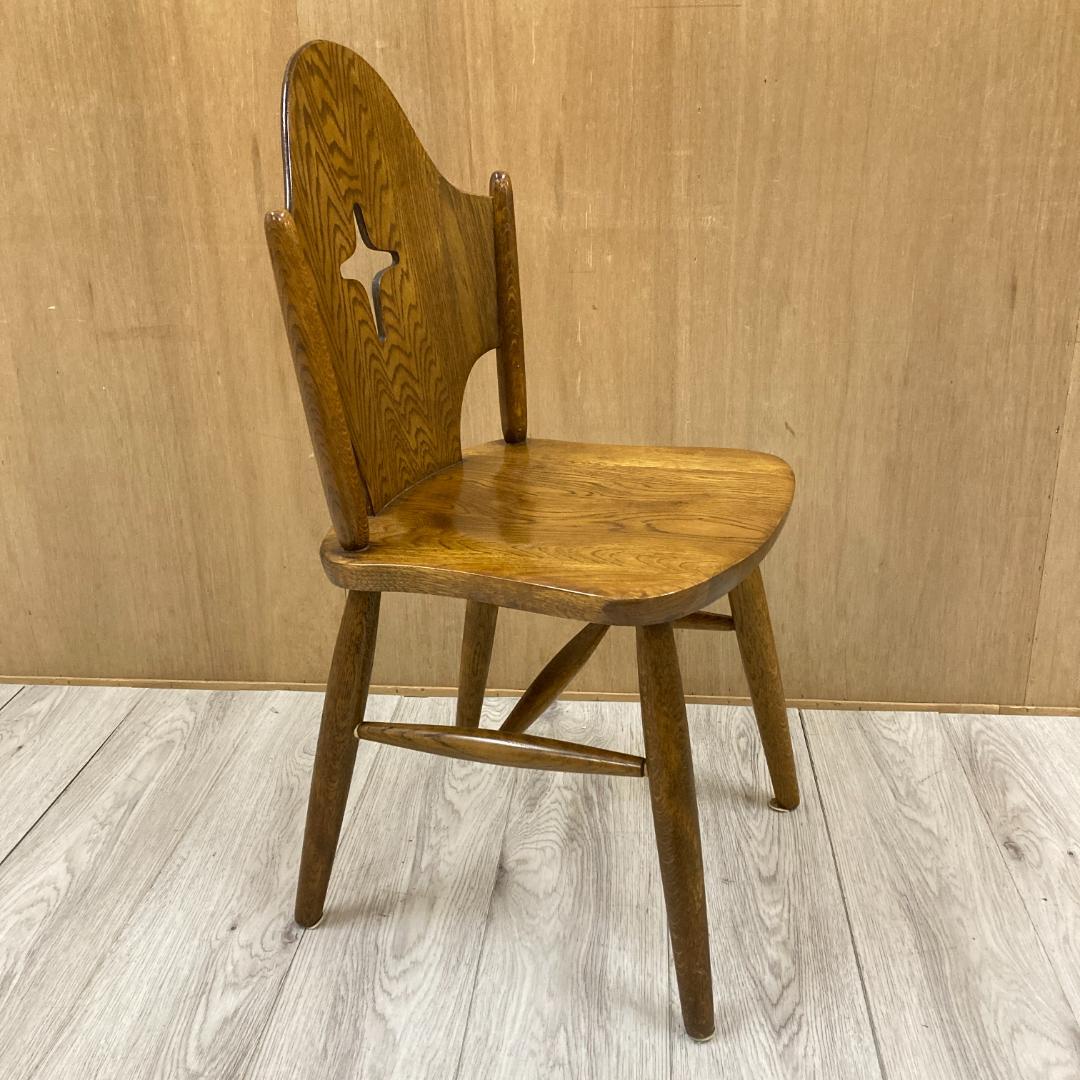 【柏木工】オールド　ウィンザーチェア　ダイニングチェア　２脚　椅子　ヴィンテージ