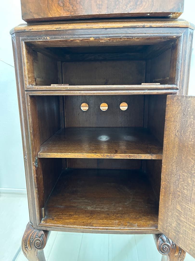 tintirabearさま専用。イギリス家具チェスト#アンティーク#猫脚#キャビ