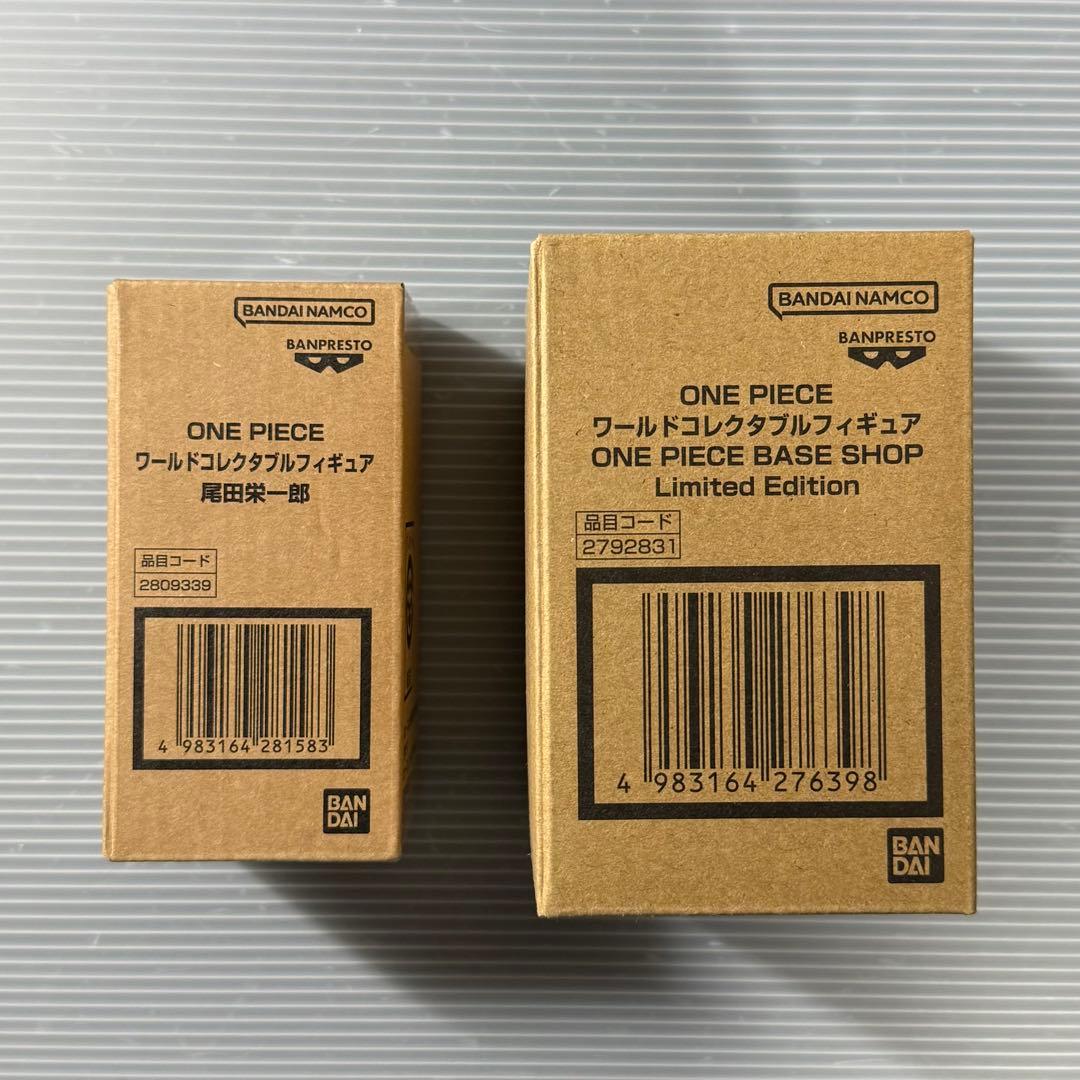 ONE PIECE BASE SHOP ワーコレ 2種類 フィギュア 5セット