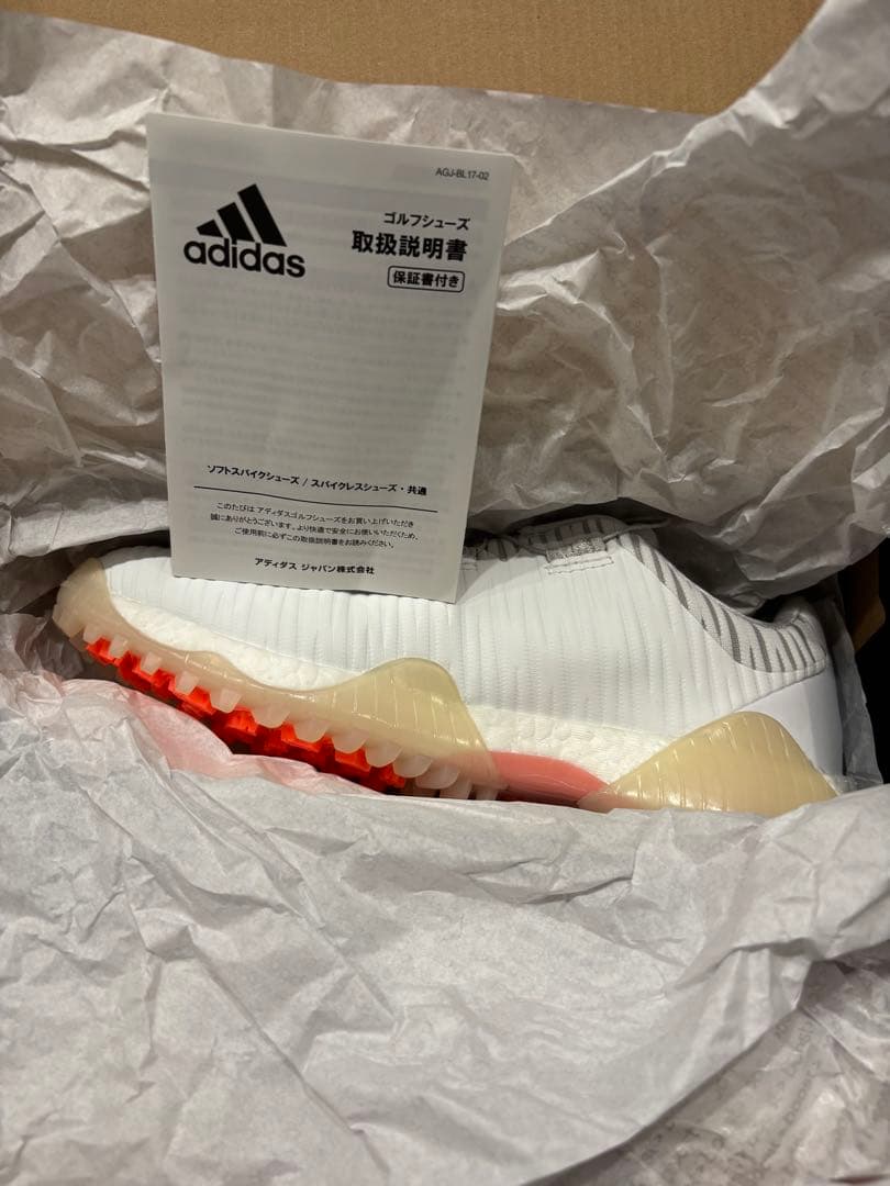 新品未使用　アディダスゴルフ コードカオス EE9345 23.5cm