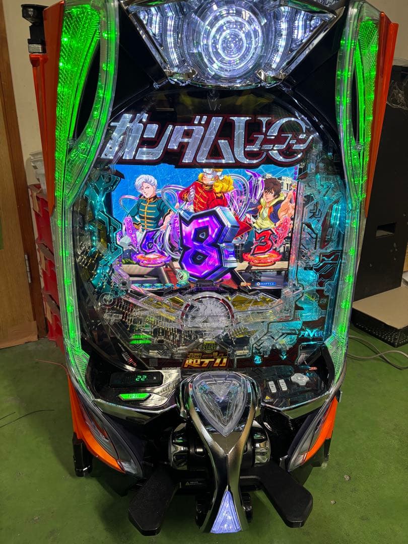 ｅフィーバー機動戦士ガンダムユニコーン２ 再来 白き一角獣と黒き獅子　転倒防止板