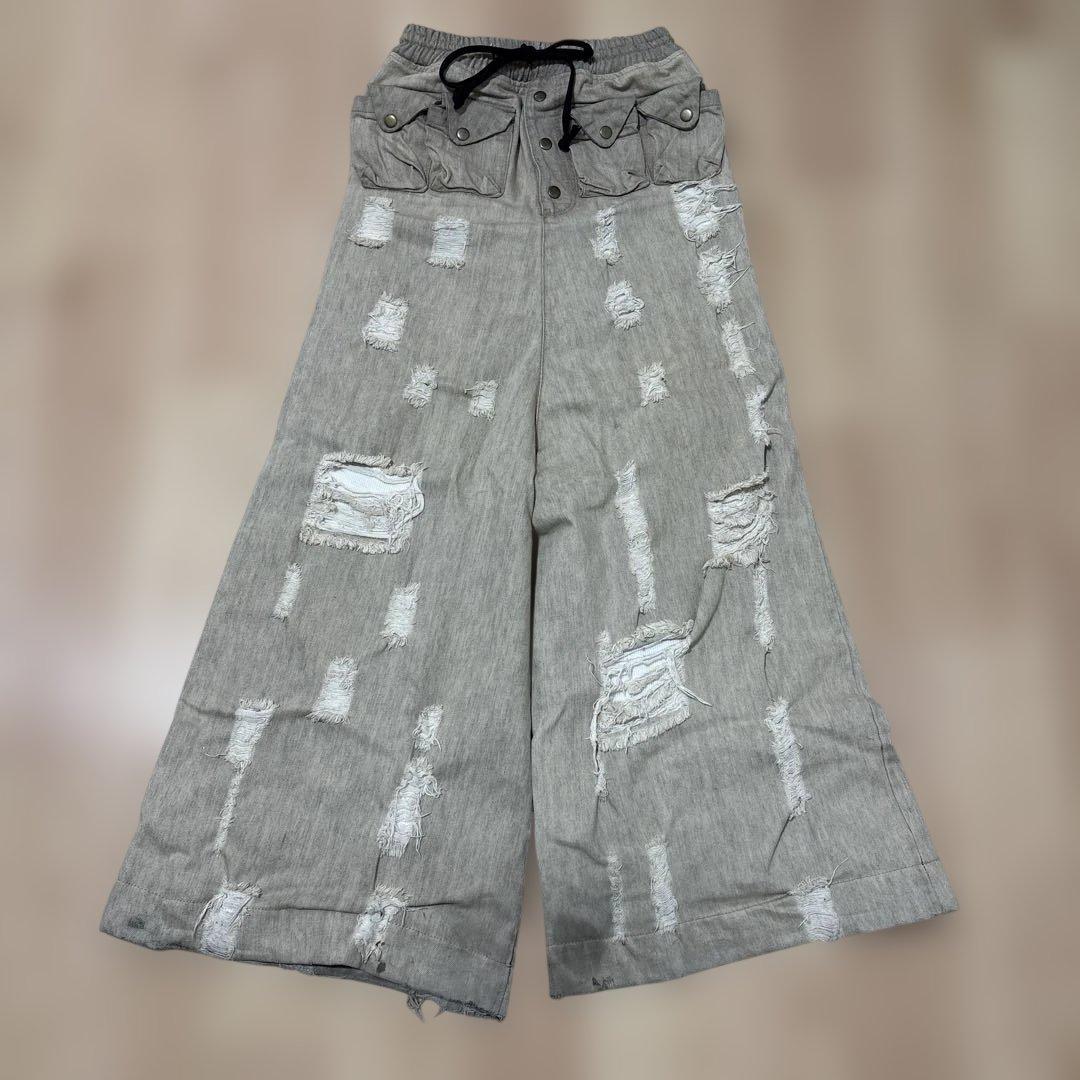 パンツ dasyori yori sport TAN THERMAL DENIM