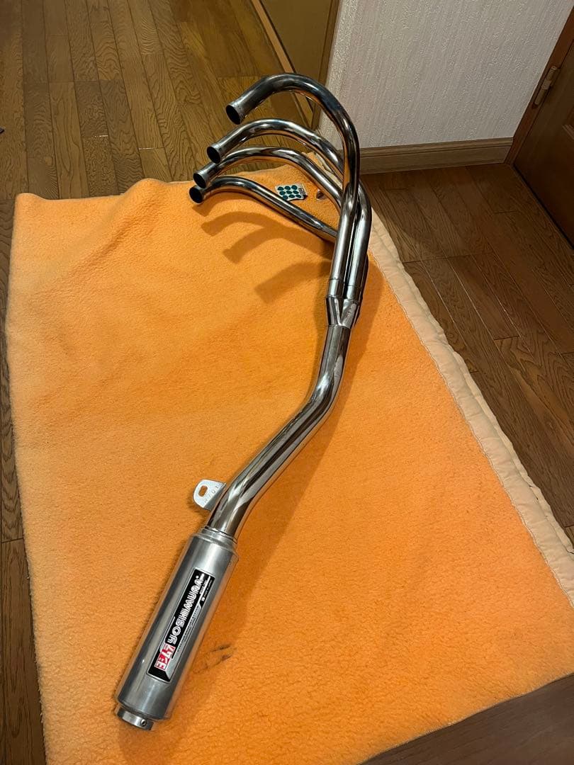 しばっち、cb750fヨシムラサイクロンマフラー