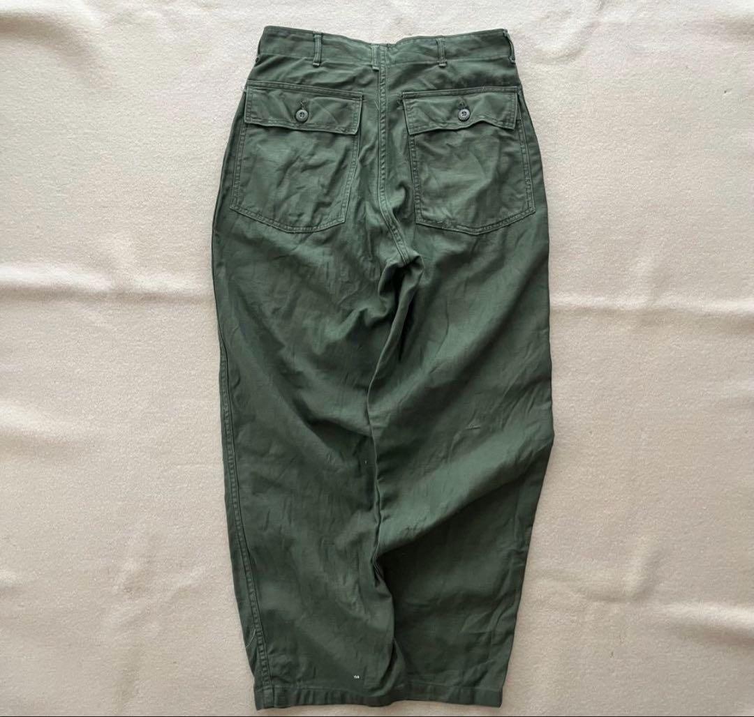 【W32×L31】 60年代 60s usarmy ベイカーパンツ og107