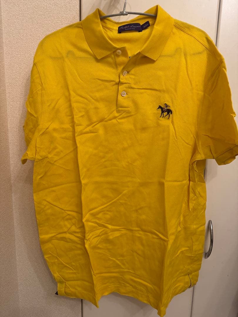 Ralph Lauren purple label イエローポロシャツ