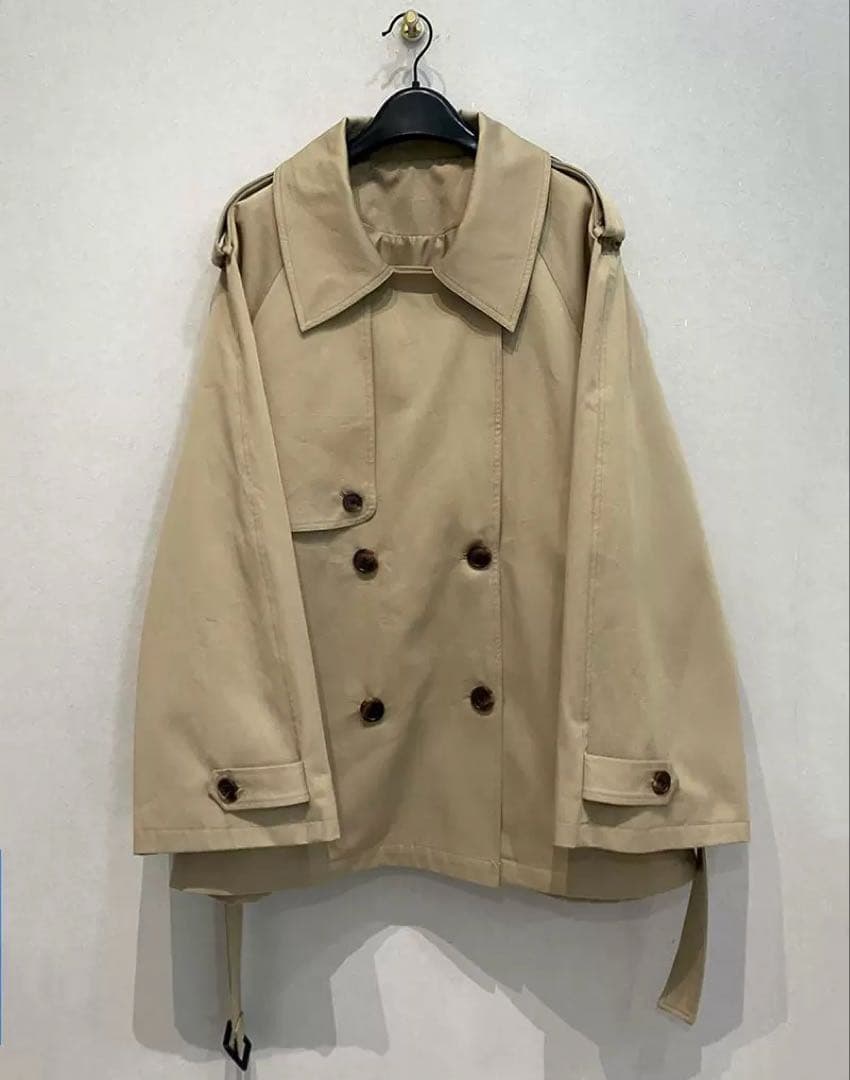 ジャケット・アウター CLANE SHORT TRENCH COAT