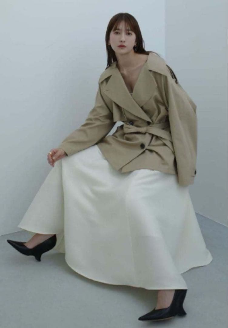 ジャケット・アウター CLANE SHORT TRENCH COAT