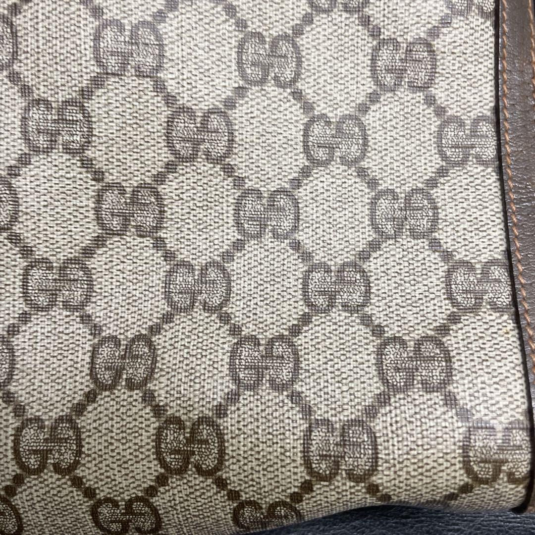 ヴィンテージ グッチ GGマーク シェリーライン クラッチバッグ