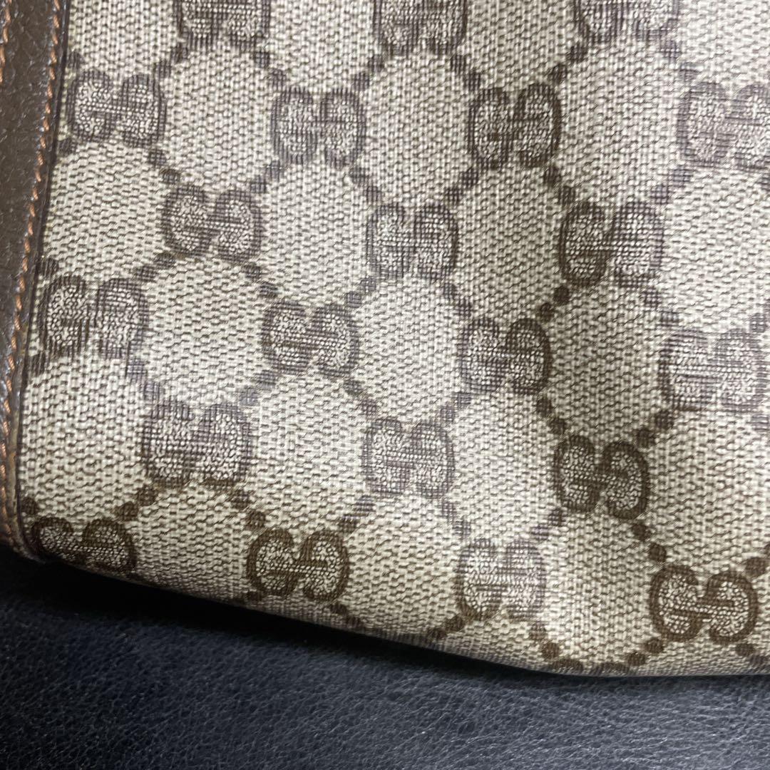 ヴィンテージ グッチ GGマーク シェリーライン クラッチバッグ