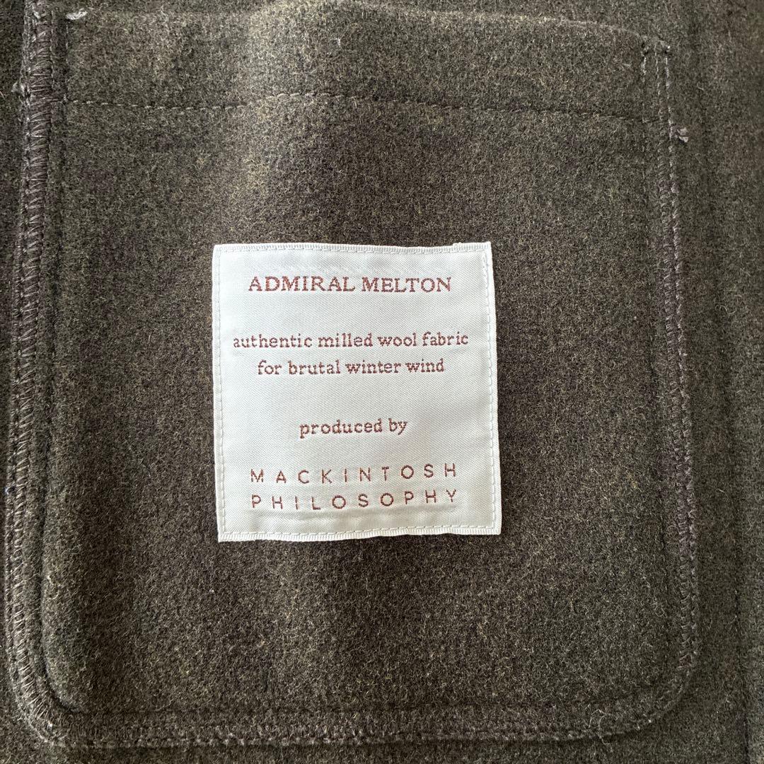 ダッフルコート フード付き　カーキ