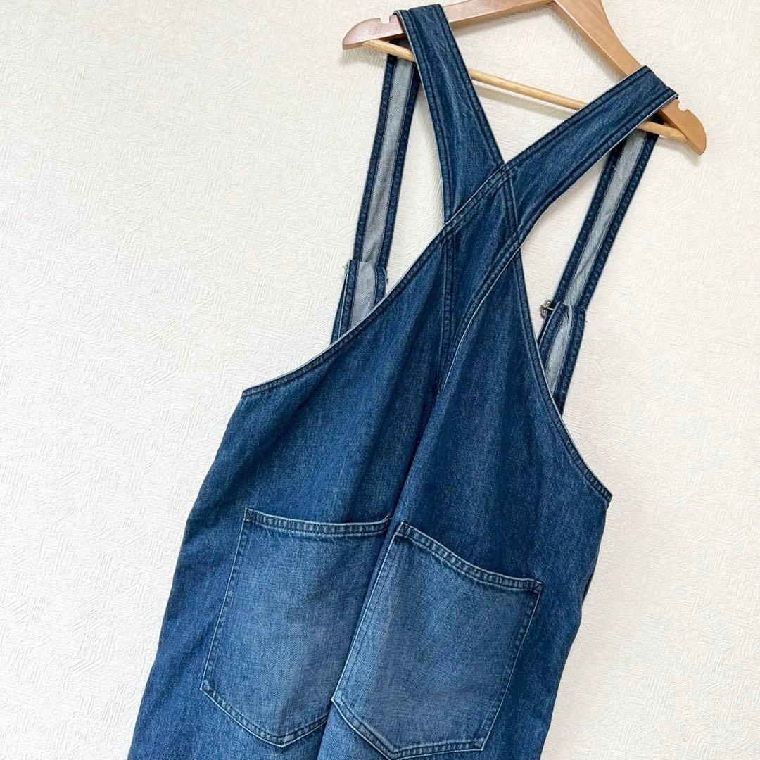 Veritecoeur デニムジャンパースカートサロペットスカート ブリーチ