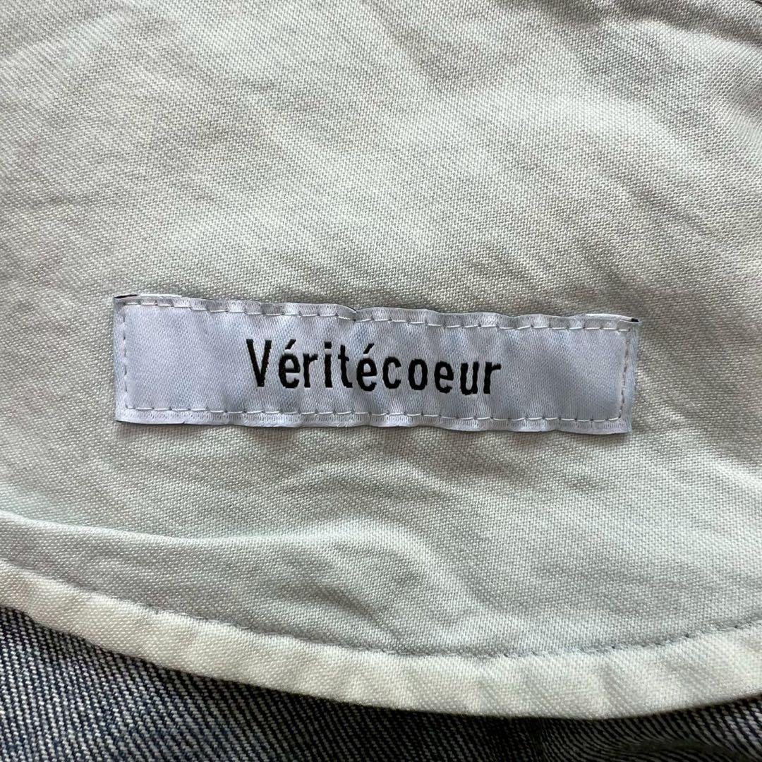 Veritecoeur デニムジャンパースカートサロペットスカート ブリーチ