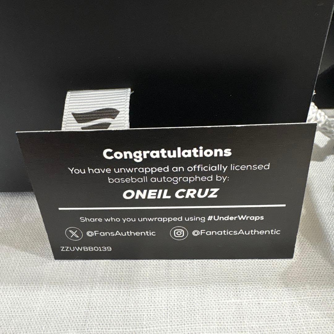 た*な様 オニールクルーズ MLB FANATICS UNDER WRAPS 2