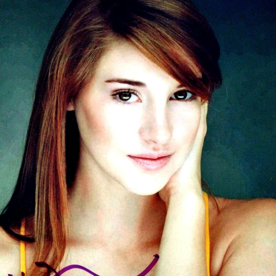 シェイリーン・ウッドリー直筆サイン入り写真…ダイバー・ジェント