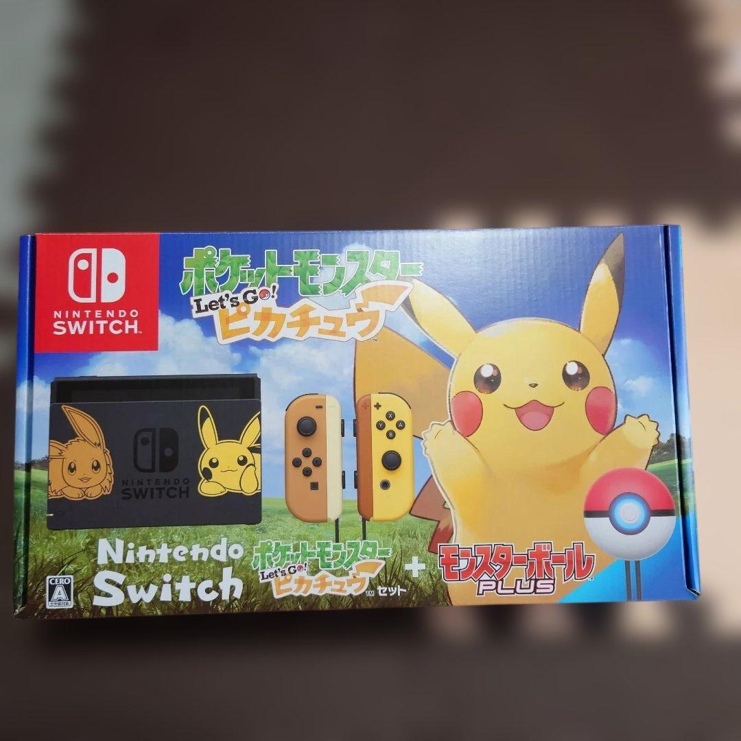 Switch　本体　 ポケットモンスター　LETS GO!　ピカチュウ