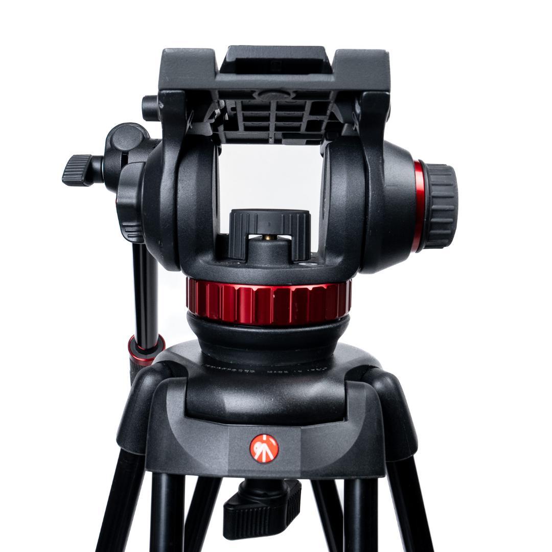 美品 Manfrotto MVH502A 546GB-1 ビデオキットツインGS