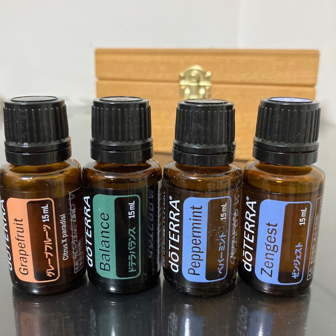 doTERRA エッセンシャルオイル 13本セット　木箱付き