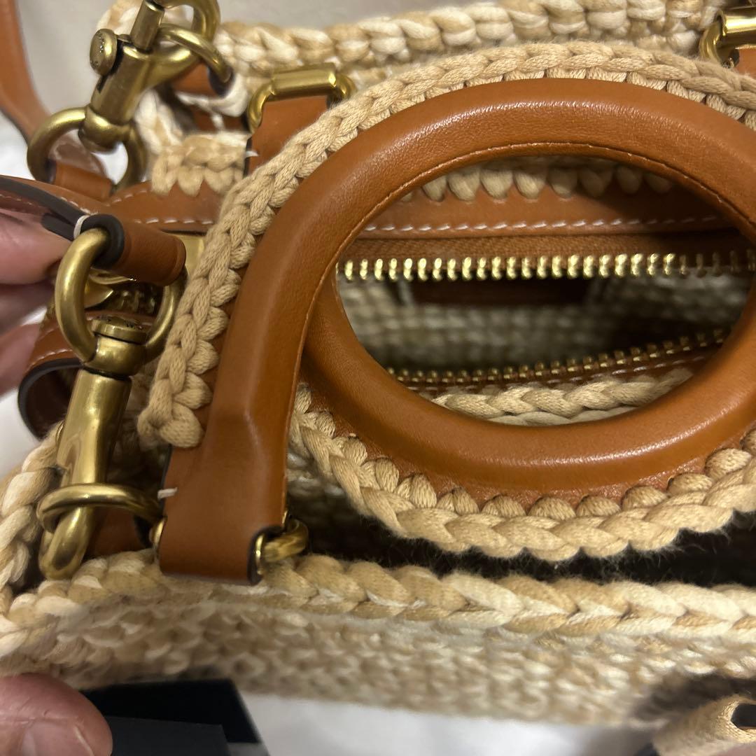 COACH ローグ20バッグ　クロシェ