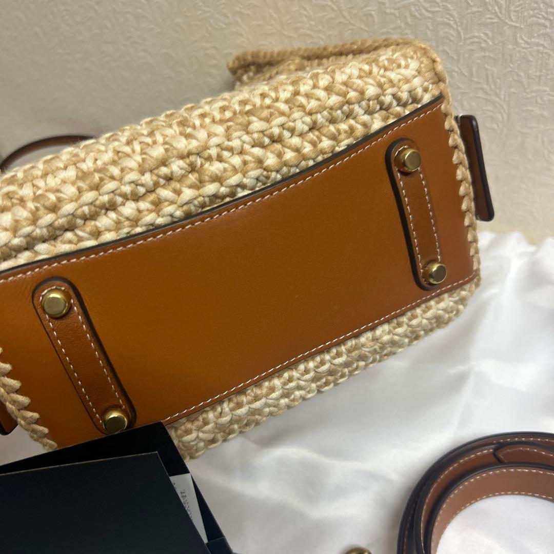 COACH ローグ20バッグ　クロシェ