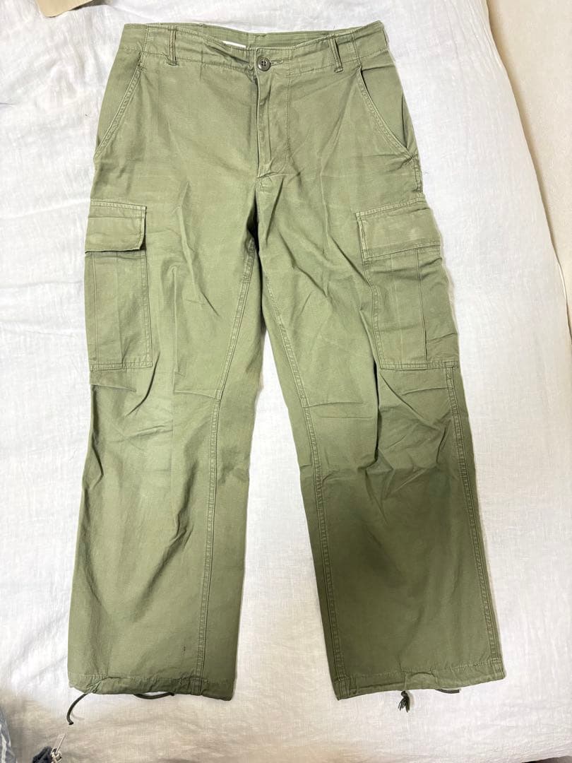 1960s【US.ARMY】リップストップジャングルファティーグパンツ