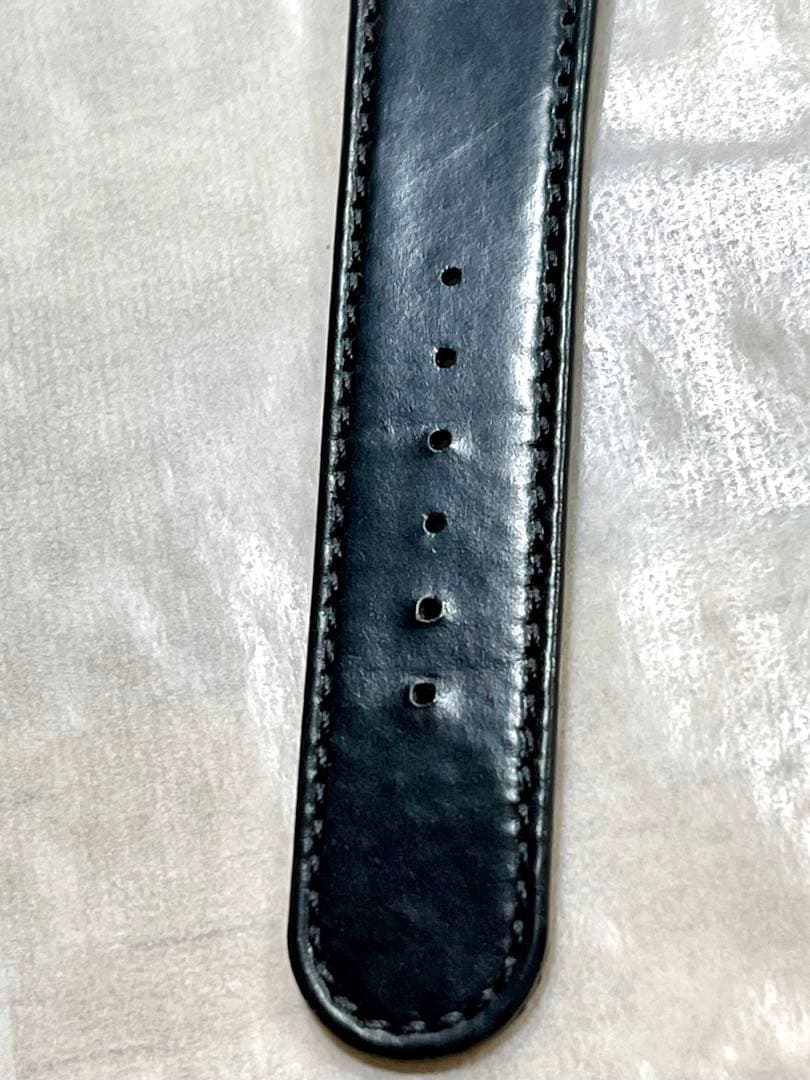 ノモス グラスヒュッテ カーフ ブラック 革