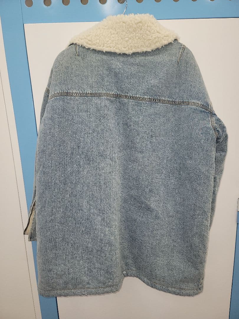 Whim Gazette DENIMボアブルゾン オーバーサイズウィムガゼット