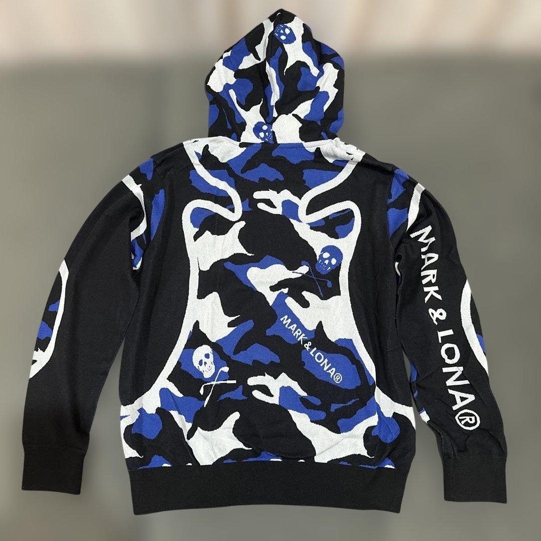 【MARK & LONA】レア✨フードパーカー　トレーナー　美品　L