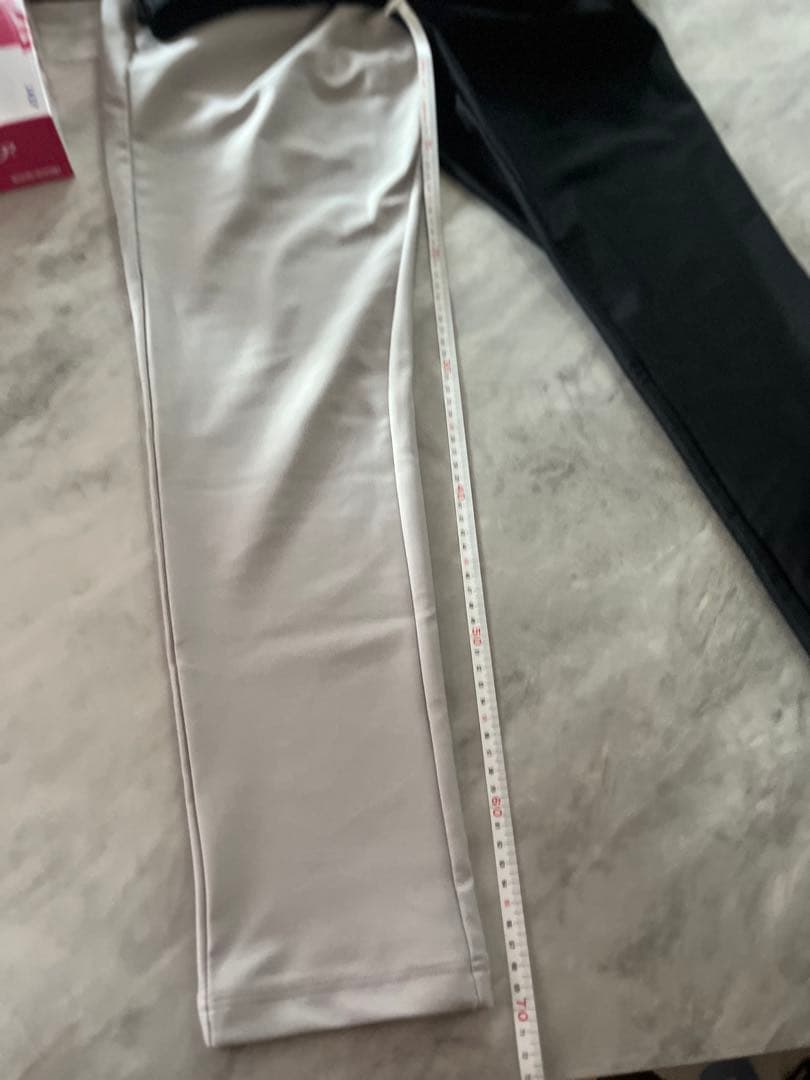 BANEL ゴルフパンツ BGI-3SCLP 黒/灰色